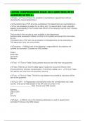 CAD100 COMPREHENSIVE EXAM 2025 QUESTIONS WITH ANSWERS RATED A&plus;