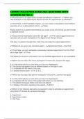 CAD100 EVALUATION EXAM 2025 QUESTIONS WITH ANSWERS RATED A&plus;