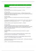 CAD100 EXAM SCRIPT 2025 QUESTIONS WITH ANSWERS RATED A&plus;