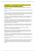 CATEGORY 3A&plus;3B PESTICIDE EVALUATION EXAM 2025 QUESTIONS WITH ANSWERS RATED A&plus;