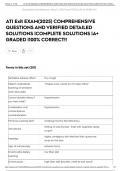 ATI Exit EXAM&lpar;2025&rpar; COMPREHENSIVE QUESTIONS AND VERIFIED DETAILED SOLUTIONS &vert;COMPLETE SOLUTIONS &vert;A&plus; GRADED &vert;100&percnt; CORRECT&excl;&excl;