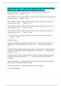CHILD CARE FACILITY RULES AND REGULATIONS COMPREHENSIVE EXAMS 2025 QUESTIONS WITH ANSWERS RATED A&plus;