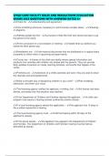 CHILD CARE FACILITY RULES AND REGULATIONS EVALUATION EXAMS 2025 QUESTIONS WITH ANSWERS RATED A&plus;