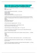 CHILD CARE FACILITY RULES AND REGULATIONS EXAM SCRIPT 2025 QUESTIONS WITH ANSWERS RATED A&plus;