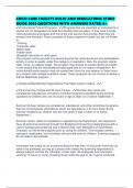 CHILD CARE FACILITY RULES AND REGULATIONS STUDY GUIDE 2025 QUESTIONS WITH ANSWERS RATED A&plus;