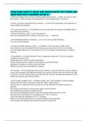 HILD CARE FACILITY RULES AND REGULATIONS TEST PAPER 2025 QUESTIONS WITH ANSWERS RATED A&plus;