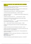DCOM 142 EXAM SET 2025 QUESTIONS WITH ANSWERS RATED A&plus;