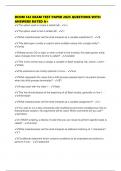DCOM 142 EXAM TEST PAPER 2025 QUESTIONS WITH ANSWERS RATED A&plus;