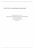 WGU C717 FZP1 Task 2 &vert; Latest 2025 Update with complete solutions&period;