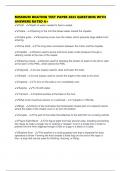 MISSOURI BOATING TEST PAPER 2025 QUESTIONS WITH ANSWERS RATED A&plus;