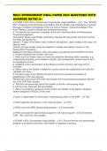 MSLC SPONSORSHIP FINAL PAPER 2025 QUESTIONS WITH ANSWERS RATED A&plus;