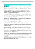 NHA CET STUDY GUIDE 2025 QUESTIONS WITH ANSWERS RATED A&plus;