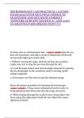 MICROBIOLOGY LAB PRACTICAL 1 LATEST EXAM 2025 WITH MULTIPLE CHOICE OF QUESTIONS AND DETAILED CORRECT ANSWERS ALREADY GRADED A&plus; AND 100&percnt; GUARANTEE PASS &lpar;BRAND NEW&excl;&excl;&excl;&excl;&excl;&rpar;  