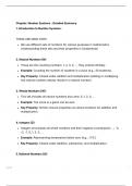 9th Grade Math&colon; Number Systems - Detailed Summary Notes &lpar;Clear and includes grade level&rpar;