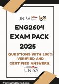 ENG2604 EXAM PACK 2025 &lpar;QUESTIONS & ANSWERS&rpar;