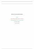 DCM2 Task 1&colon; Personal Leadership Evaluation With complete solutions 2025