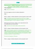 Assessment 2 NHS Pathways Questions and Correct  Answers&sol; Latest Update &sol; Already Graded