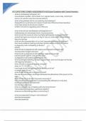ATI CAPSTONE COMBO ASSESSMENT A & B Exam Questions with Correct Answers&period;