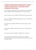 68W Combat Medic Fieldcraft 1 Exam &ndash; Verified Q&A Study Guide &lpar;Complete 2025 Prep&rpar;