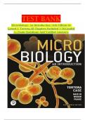 TEST BANK Microbiology&colon; An Introduction 14th Edition by Gerard J&period; Tortora&comma;All Chapters Included 1-28&comma;Graded A&plus;&comma;Exam Questions And Verified Answers&period;