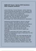 NURS 667 Exam 1 Spring 2025 Questions With Complete Solutions