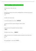 CBEST reading &vert;&vert; with errorless answers&period;