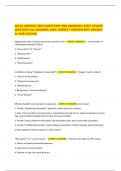 NCLEX UWORLD 2023 QUESTIONS AND ANSWERS LATEST UPDATE  2024&sol;2025 ALL ANSWERS 100&percnt; CORRECT VERIFIED BEST GRADED  A&plus; FOR SUCCESS