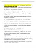 TENNESSEE CAT 7 EXAM STUDY GUIDE 2025 QUESTIONS WITH ANSWERS RATED A&plus;