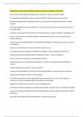 PSI Manicure Practice Exam Questions with Correct Answers Graded A&plus; Latest 2025