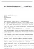 NR 302 Exam 1 chapters 1&comma;2&comma;3&comma;4&comma;5&comma;8&comma;9&comma;10&comma;11