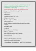 ATI PN Comprehensive Predictor Exam 2023&sol;2025 With NGN&colon; 180  Questions & 100 &percnt; Correct Answers &vert; Prepare for the ATI PN  Comprehensive Predictor Exam 