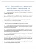 NUR 3405 &ndash; Complete Study Guide & Practice Exam Questions &lpar;2024&sol;2025&rpar; &vert; Verified Answers with Rationales &vert; High-Yield Nursing Resource