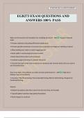 EGB273 EXAM QUESTIONS AND ANSWERS 100&percnt; PASS