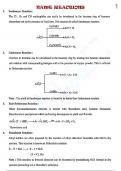 important chemistry name reactions 
