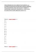 NIH STROKE SCALE GROUP B PATIENT 1-6 LATEST EXAM 2025 WITH MULTIPLE CHOICE OF QUESTIONS AND DETAILED CORRECT ANSWERS ALREADY GRADED A&plus; AND 100&percnt; GUARANTEE PASS &lpar;BRAND NEW&excl;&excl;&excl;&excl;&excl;&rpar;
