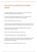 PLS 6 Mod 5 Exam Questions and Verified Answers