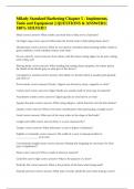 Milady Standard Barbering Chapter 5 - Implements&comma; Tools and Equipment &vert;&vert; QUESTIONS & ANSWERS&semi; 100&percnt; SOLVED&excl;&excl;