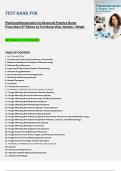 Pharmacotherapeutics for Advanced Practice Nurse Prescribers 6th Edition &ndash; Teri Moser Woo & Wendy L&period; Wright &ndash; All Chapters 1&ndash;57 &ndash; Complete Test Bank with Questions and Answers