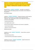 BIOLOGY 152 FINAL EXAM QUESTIONS AND ANSWERS 2024&sol;2025 UPDATED A COMPLETE SOLUTION ALL ANSWERS 100&percnt; CORRECT VERIFIED BEST GRADED TO SCORE A&plus; FOR PASS