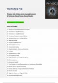 Physics 12th Edition &ndash; John D&period; Cutnell&comma; Kenneth W&period; Johnson&comma; David Young & Shane Stadler &ndash; All Chapters 1&ndash;32 &ndash; Complete Test Bank with Questions and Answers