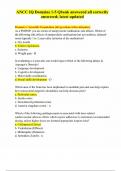 ANCC IQ Domains 1&ndash;5 &ndash; Complete Qbank with Correct Answers &vert; Summer 2025 Updated Version &vert; Fully Covered and Verified