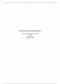 FIN 320 Project Two Financial Analysis Report With complete solutions 2025