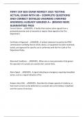 FDNY COF B28 EXAM NEWEST 2025 TESTING ACTUAL EXAM WITH 80&plus; COMPLETE QUESTIONS AND CORRECT DETAILED ANSWERS &lpar;VERIFIED ANSWERS&rpar; ALREADY GRADED A&plus; &lpar;BRAND NEW&rpar; GUARANTEED PASS&comma;