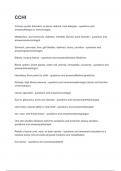 CCHI questions and answers