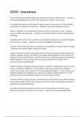 CCHI - Insurance questions and answers&period;
