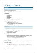 Samenvatting moraalfilosofie 