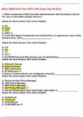 DISA HBSS ESS 301 &lpar;ePO 5&period;10&rpar; Exam 35q &lpar;82023&rpar;&period;