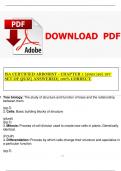 ISA CERTIFIED ARBORIST - CHAPTER 1 &lbrace;2025&vert;26&rcub; 197 SET OF QUIZ&lbrace; ANSWERED&rcub; 100&percnt; CORRECT&period;