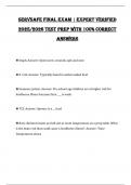 SERVSAFE FINAL EXAM &vert; EXPERT VERIFIED 2025&sol;2026 TEST PREP WITH 100&percnt; CORRECT ANSWERS