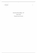 Data-Driven Decision Making &ndash; C207 With complete solutions 2025